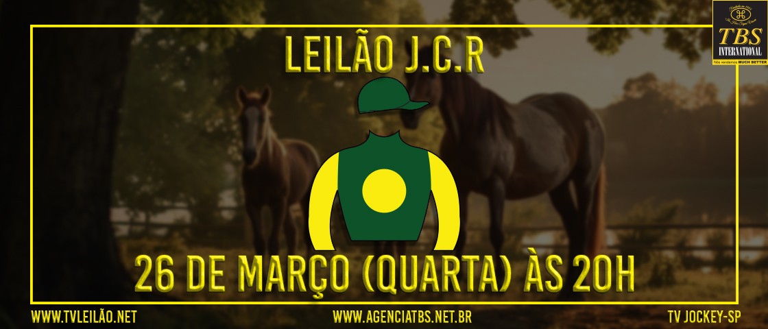 Slide LEILÃO J.C.R