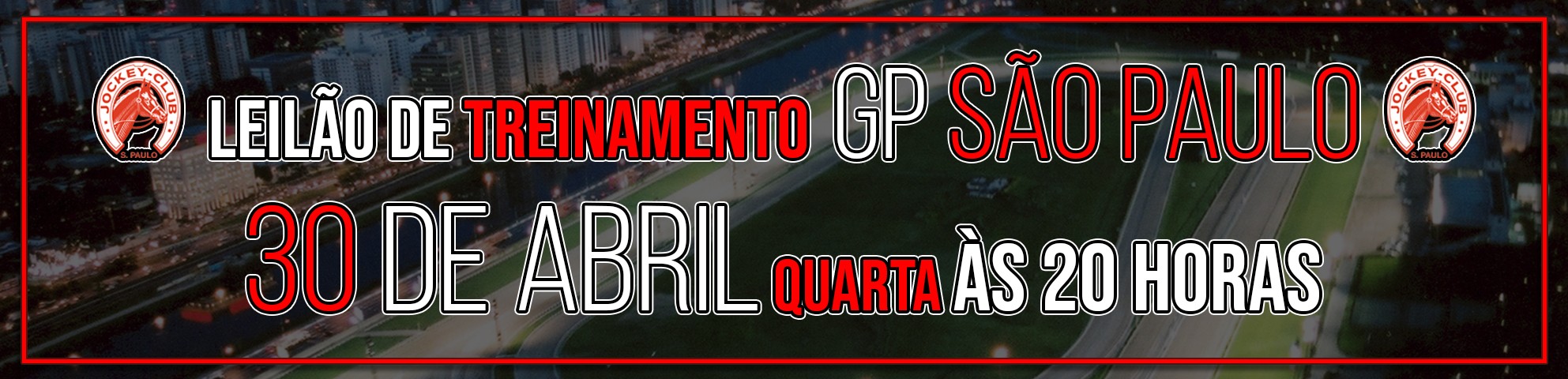 Slide LEILÃO GP SÃO PAULO