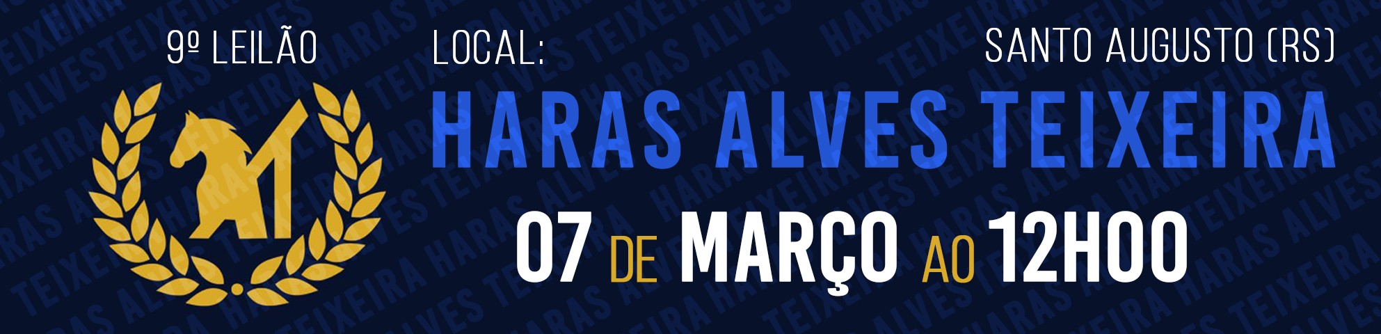 Slide LEILÃO HARAS ALVES TEIXEIRA 2026