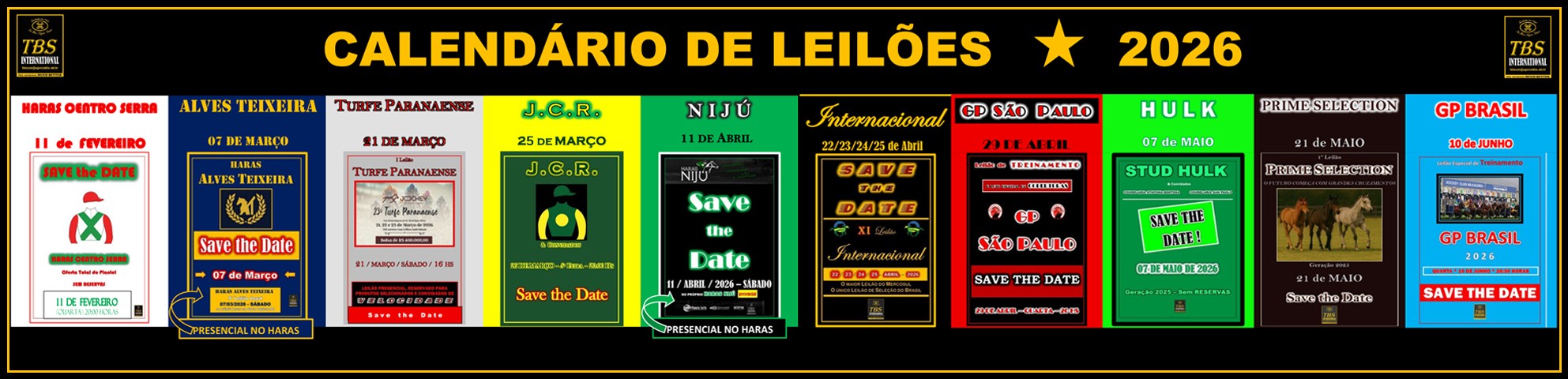 Slide CALENDÁRIO LEILÕES 2026