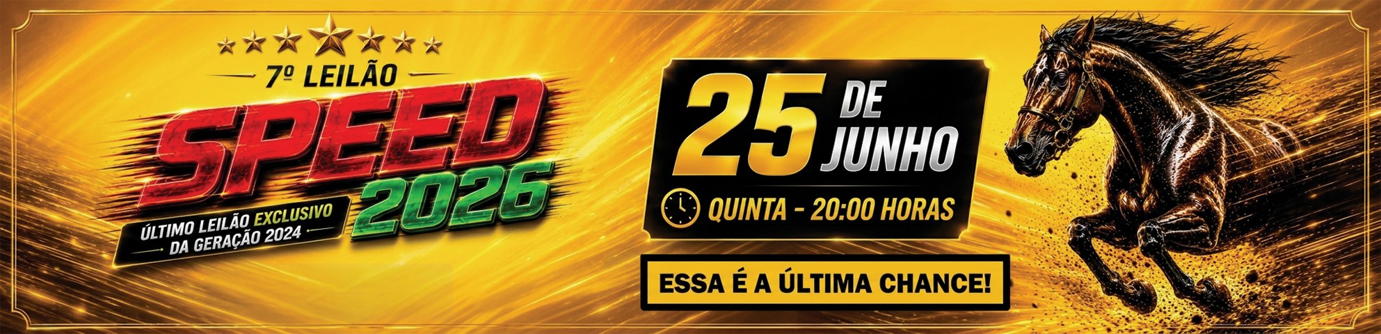 Slide 7º LEILÃO SPEED 2026